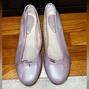 Bloch lavender ballet slippers